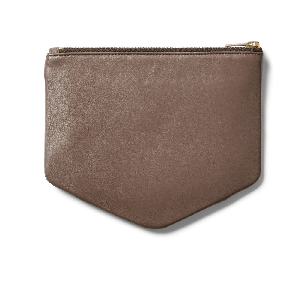 Chevron Raw Umber Phone Wallet