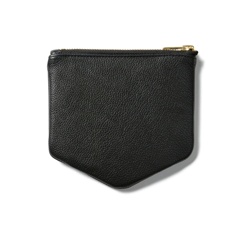 Chevron Black Small Pouch