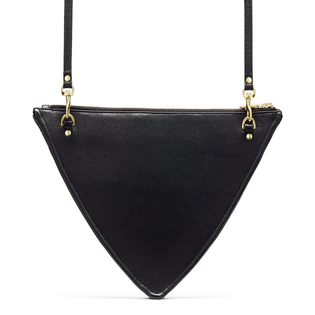 Triangulum Black Cross-Body / Clutch