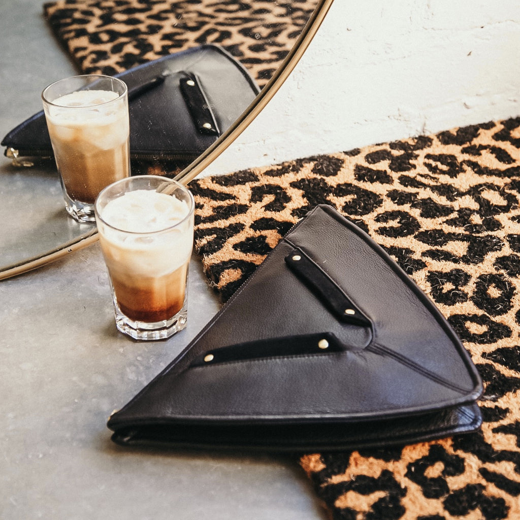Triangulum Black Cross-Body / Clutch